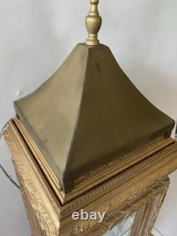 Vintage Horchow Vitrine Italian Rococo Wood Display Case Curio Cabinet