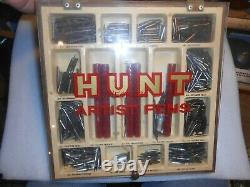 Vintage Hunt Artist Pens Display Case Full of Tips Nibs