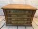 Vintage J & P Coats Spool Cabinet 4 Drawer Oak General Store Display Best 6 Cord