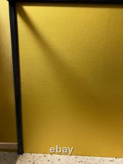 Vintage Japanese Display Glass Case Wood Frame Doll Geisha H14.5 W14.9in