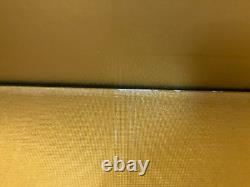 Vintage Japanese Display Glass Case Wood Frame Doll Geisha H15.1 W22.3in