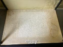 Vintage Japanese Display Glass Case Wood Frame Doll Geisha H16.4 W16.8in