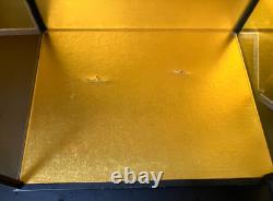 Vintage Japanese Display Glass Case Wood Frame Doll Geisha H17.8 W16.4in