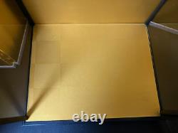 Vintage Japanese Display Glass Case Wood Frame Doll Geisha H20.8 W15in