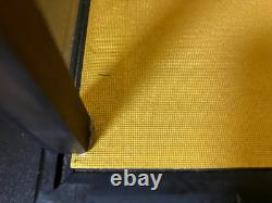 Vintage Japanese Display Glass Case Wood Frame Doll Geisha H20.8 W15in