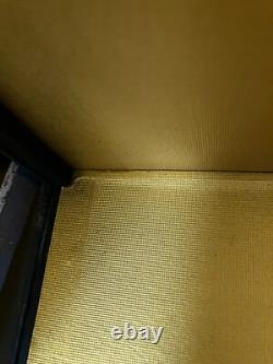 Vintage Japanese Display Glass Case Wood Frame Doll Geisha H20.8 W15in