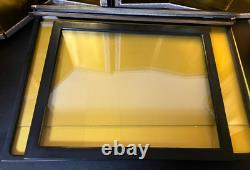 Vintage Japanese Display Glass Case Wood Frame Doll Geisha H20.8 W15in