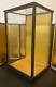 Vintage Japanese Display Glass Case Wood Frame Doll Geisha H21.4 W12.7 In