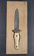 Vintage Kabar / Khyber Dagger 2750 Stainless Japan With Wood Display Case B4