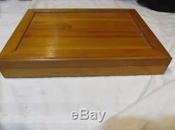 Vintage OLIVER PEOPLES Wood Display Case