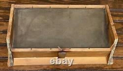 Vintage Original Remington Hi-Speed 22's 22 Wood and Glass Ammo Display Case
