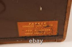 Vintage Parker Fountain Pen Store Display Case By Designer Paul Ressinger