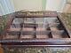 Vintage Rexall General Store Fountain Pen Wooden Display Case The Rexall Pen'