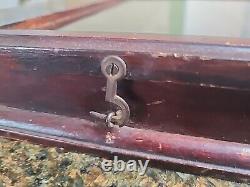 Vintage REXALL General Store Fountain Pen Wooden Display Case THE REXALL PEN'