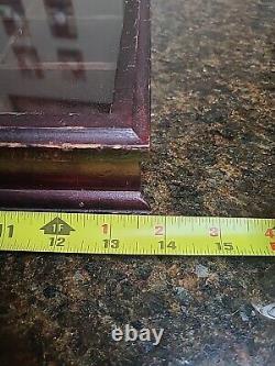 Vintage REXALL General Store Fountain Pen Wooden Display Case THE REXALL PEN'