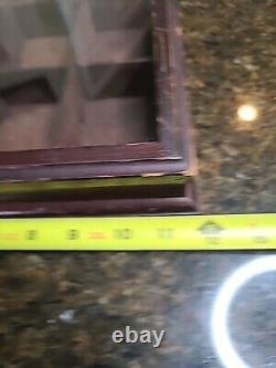 Vintage REXALL General Store Fountain Pen Wooden Display Case THE REXALL PEN'