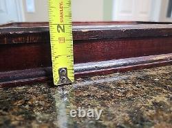 Vintage REXALL General Store Fountain Pen Wooden Display Case THE REXALL PEN'
