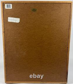 Vintage Remington Glass Front Wood Frame Pocket Knife Counter Display Case