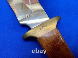 Vintage Samual Colt Bowie Knife in Wood Display Case