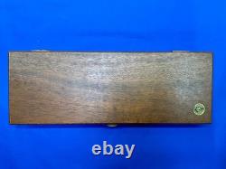 Vintage Samual Colt Bowie Knife in Wood Display Case