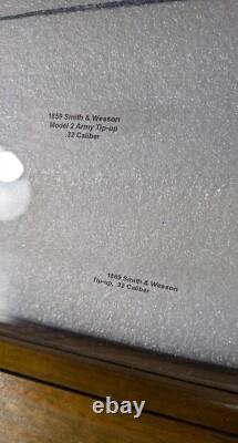 Vintage Schrade Walden Wood Framed Knife Display Case Shadow Box The Old Timer