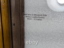 Vintage Schrade Walden Wood Framed Knife Display Case Shadow Box The Old Timer