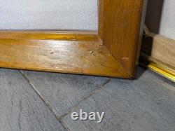 Vintage Schrade Walden Wood Framed Knife Display Case Shadow Box The Old Timer