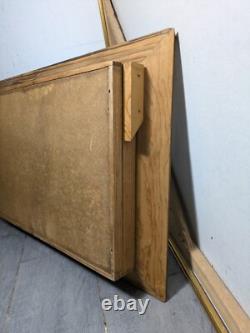 Vintage Schrade Walden Wood Framed Knife Display Case Shadow Box The Old Timer