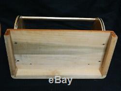 Vintage Sheaffer Pen Wasp Clipper Display Case Barrel Shaped Glass and Wood RARE