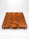 Vintage Solid Oak Fishing Fly Tying Station Storage Display Case 15x13.5