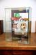 Vintage Store Counter Glass Wood Display Case Antique Apothecary Cabinet Shelf