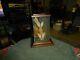 Vintage Taxidermy Butterfly's In Wood Glass Display Case Vg