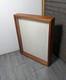 Vintage Wall Hanging Wood & Glass Framed Curio Display Case Shadow Box C24