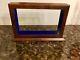 Vintage Walnut Wood And Glass Pistol Or Shadow Box Display Case Excellent