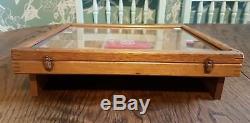 Vintage Willem II Cigars Shop Tabaconist Display Case Quirky Frame Memory Box