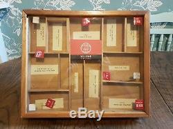 Vintage Willem II Cigars Shop Tabaconist Display Case Quirky Frame Memory Box