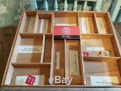 Vintage Willem II Cigars Shop Tabaconist Display Case Quirky Frame Memory Box