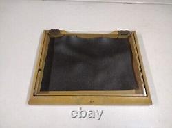 Vintage Wood Gillette Countertop General Store Advertising Display Case