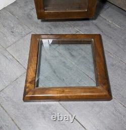 Vintage Wood & Glass Store Counter Display Case/Box Showcase Cabinet Vitrine