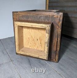 Vintage Wood & Glass Store Counter Display Case/Box Showcase Cabinet Vitrine