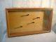 Vintage Wood Glass Wall Or Table Top Display Case Cabinet