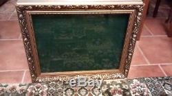 Vintage Wood Glazed Glass Table Top Wall Collectors Display Case