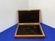 Vintage Wooden Firearm Presentation & Display Case With Velvet Lining & Ammo Slots