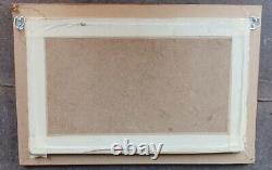 Vintage fishing flies In Wood Wall Mounting Display Case
