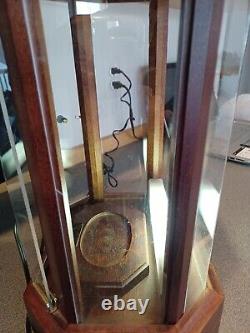 Vintage-remy Martin Louis XIII Wooden Display Case With Light And Lock