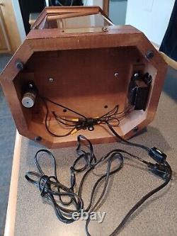 Vintage-remy Martin Louis XIII Wooden Display Case With Light And Lock