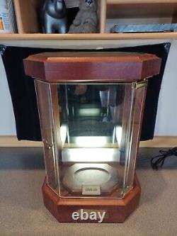 Vintage-remy Martin Louis XIII Wooden Display Case With Light And Lock