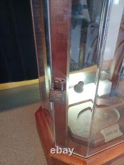 Vintage-remy Martin Louis XIII Wooden Display Case With Light And Lock