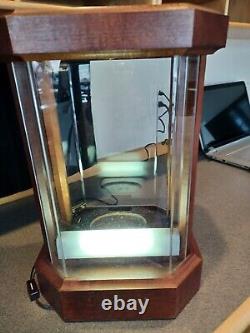 Vintage-remy Martin Louis XIII Wooden Display Case With Light And Lock