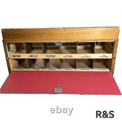 Vintage revlon scissors Nipper Wood Retail display case